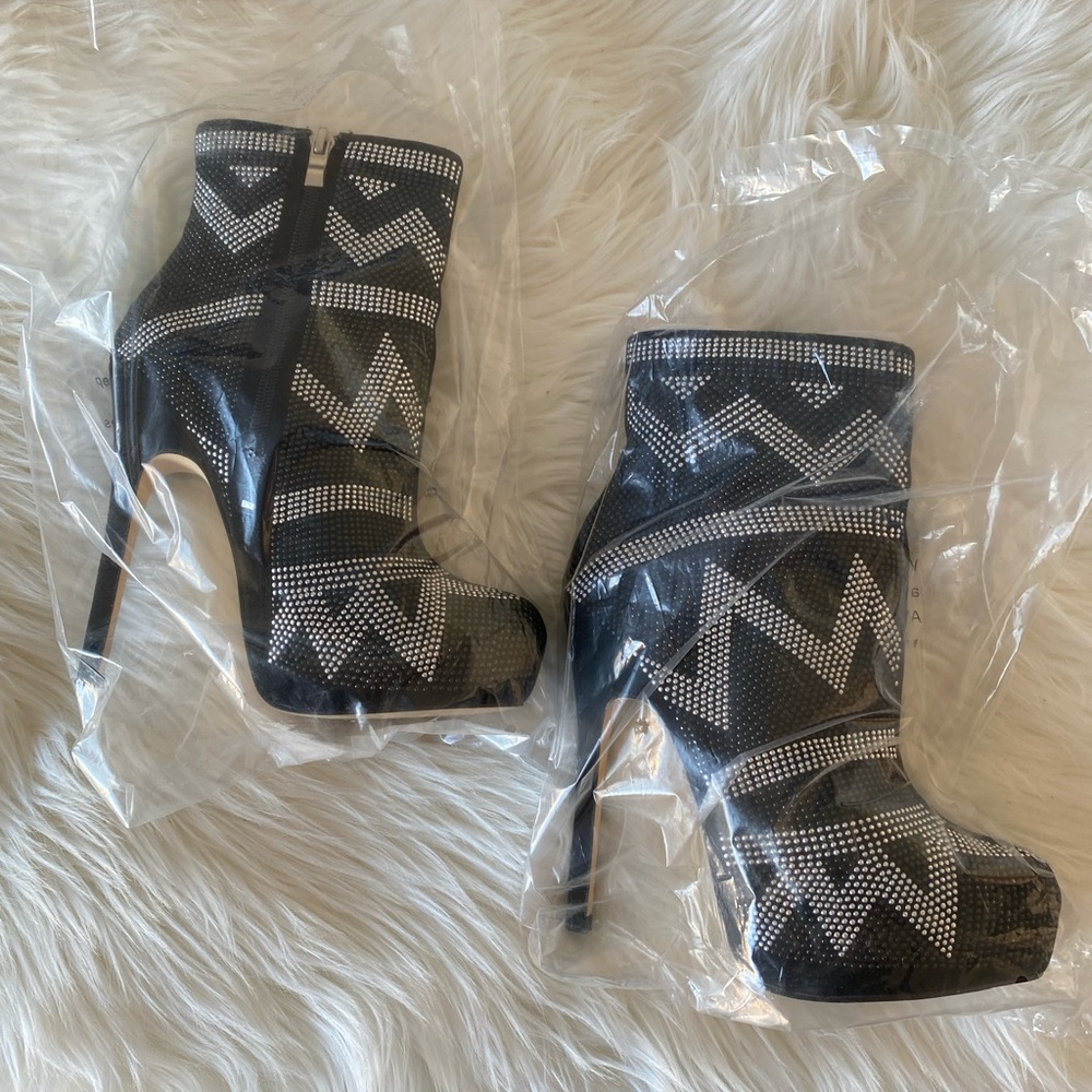 ALDO EMBELLISHED BOOTS